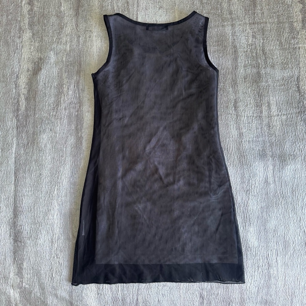 Mona Lisa Black Dress with Pink and Gold Embellishments, Size 8 - Picture 5 of 9